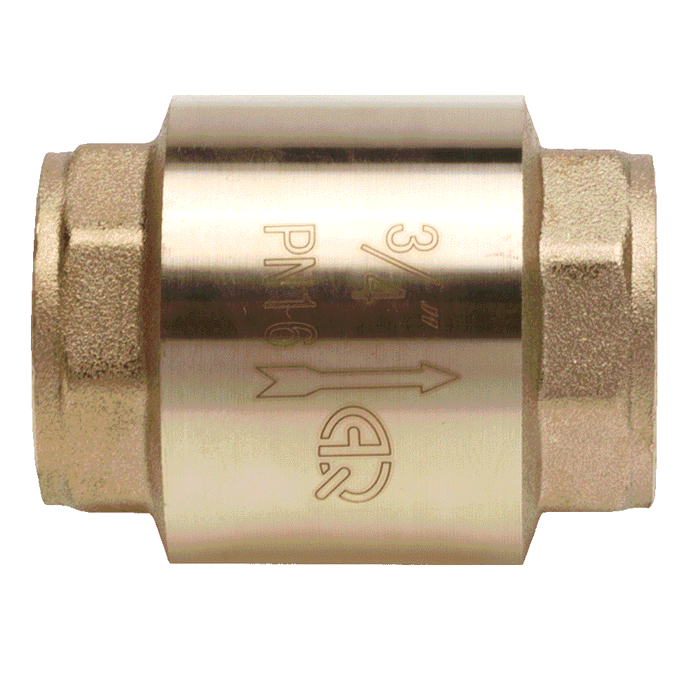 Клапан обратный 1 с латунным сердечником Aqualink