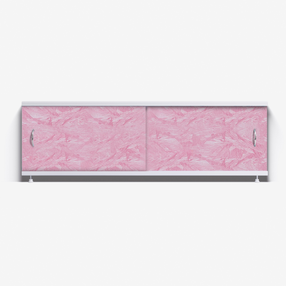 Экран для ванн 1.5м Оптима розовый